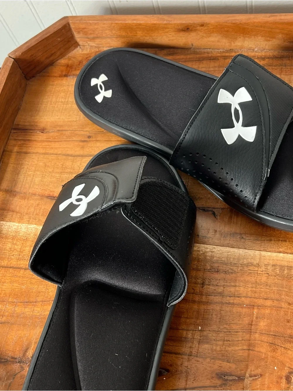 Under Armour Slides Mens 11 Slip On Shoe